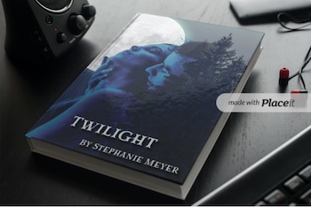 Book cover of Twilight novel