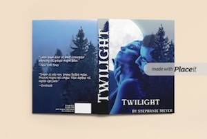 Book cover of Twilight novel